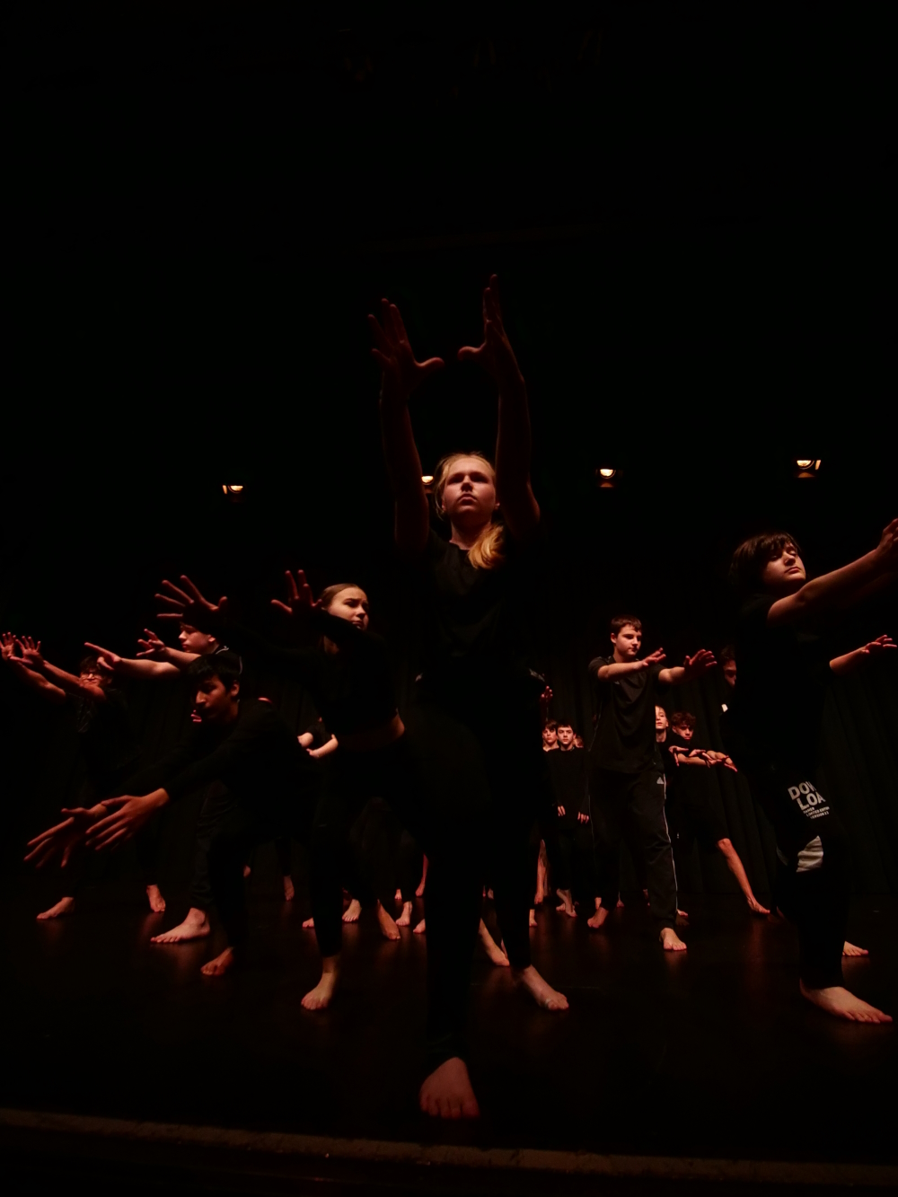 Adamas 9: scene from the rehearsals for the Inclusive Dance Project for the City of Duesseldorf, Germany.