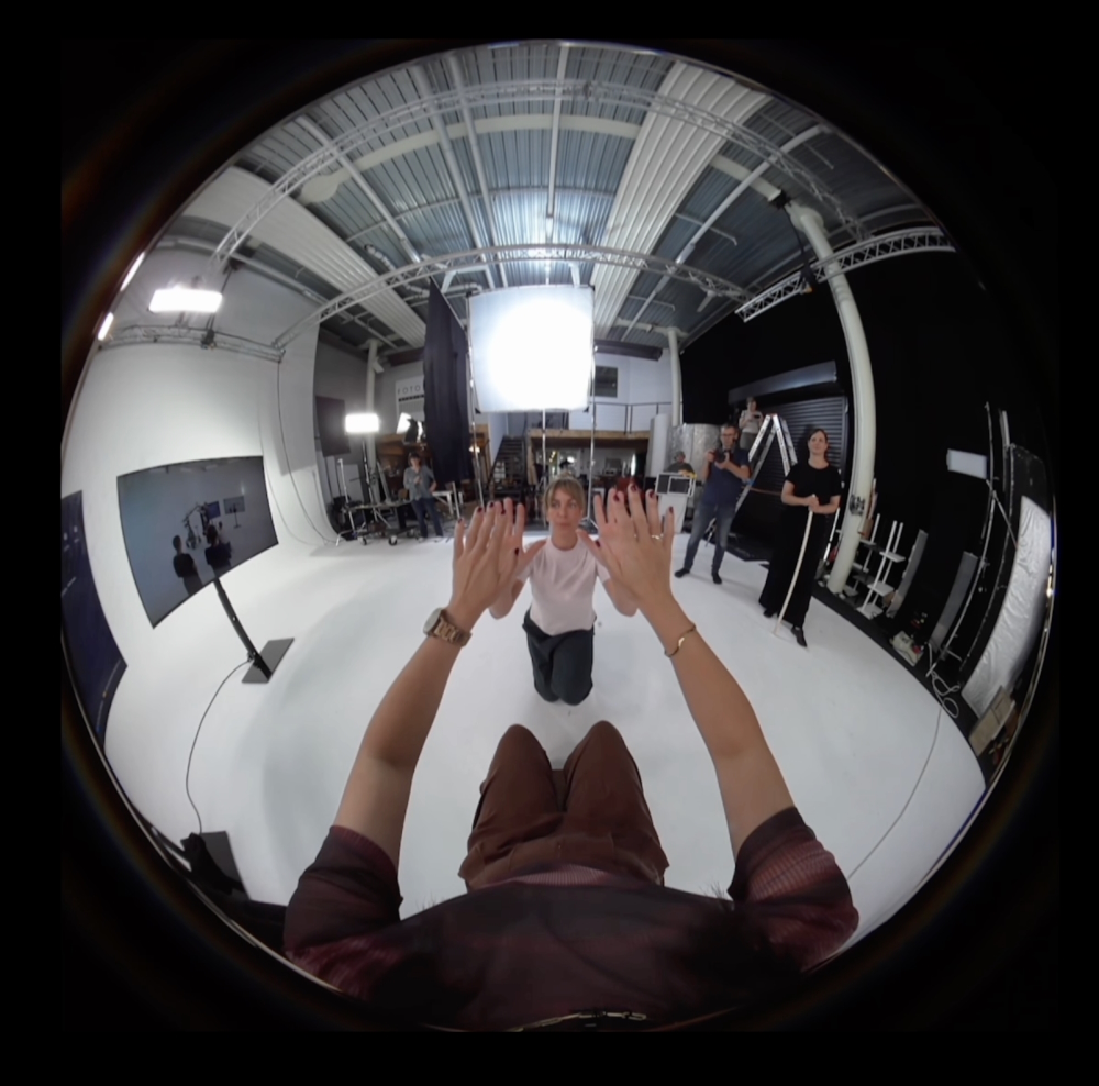 A well-rounded concept: view from the Oculus Rift virtual reality headset.