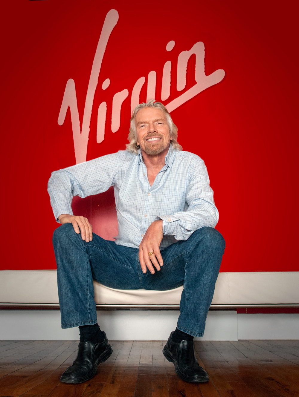 Richard Branson (founder of Virgin Group) by Bill Bernstein