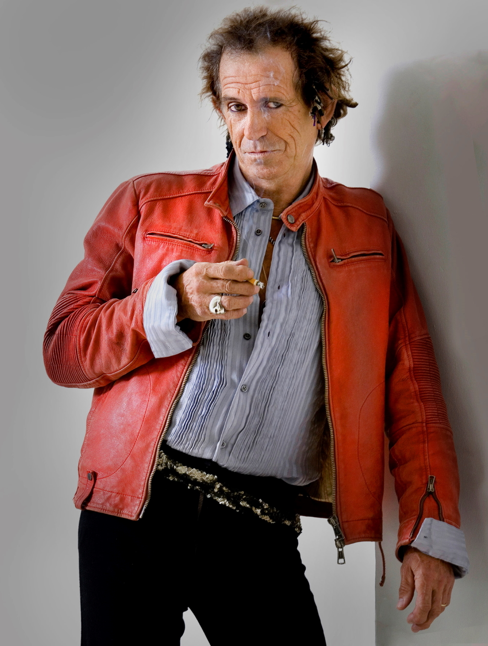 Keith Richards (Rolling Stones) by Bill Bernstein