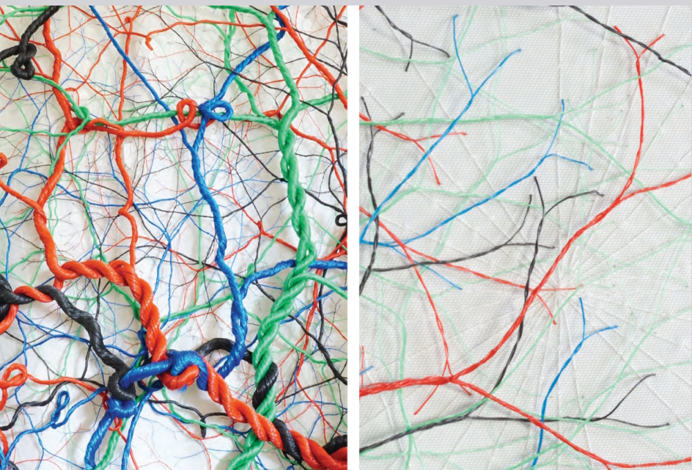 CICLOTRAMA 115 (writing), 2018: close-ups show the artwork in detail.