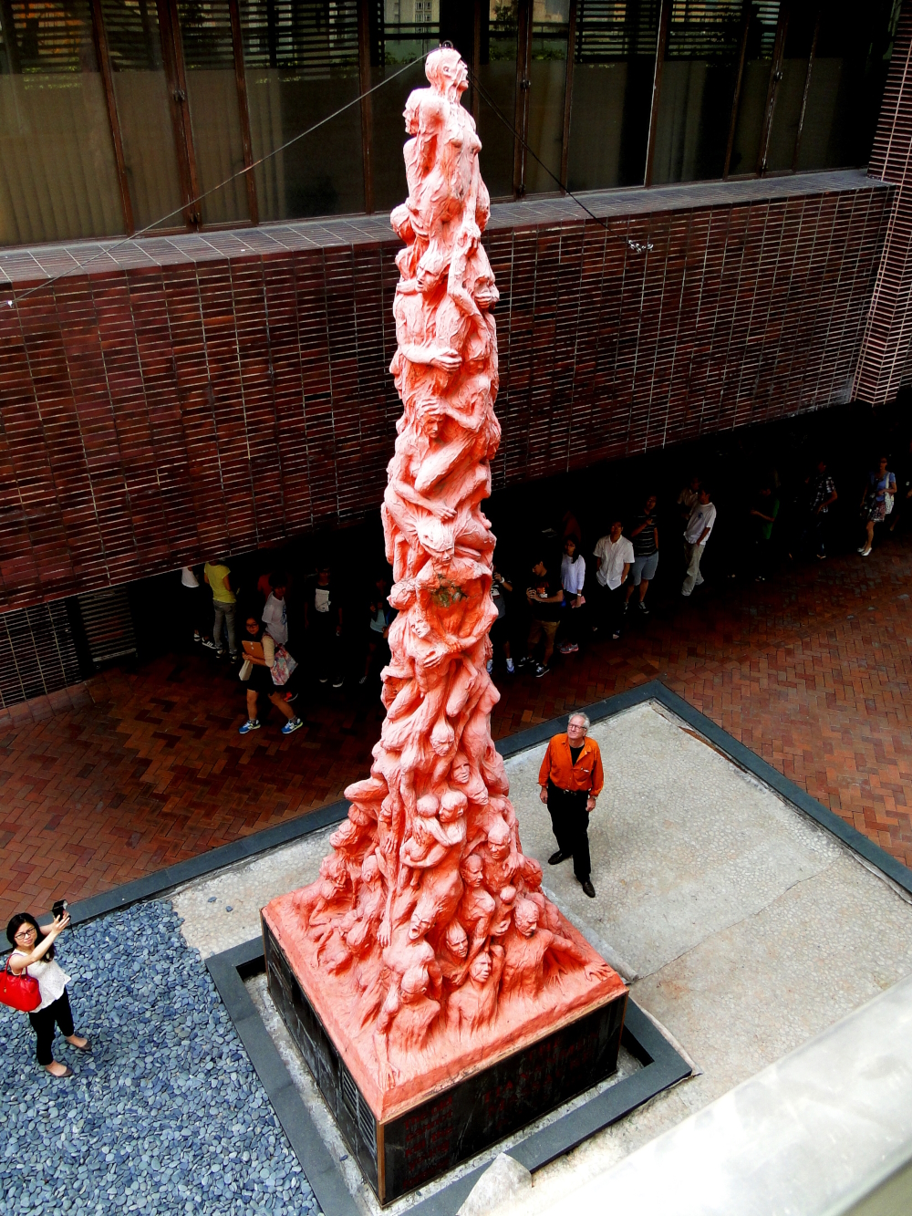 The first 'Pillar Of Shame' was erected in 1997 on Jens Galschiøt’s birthday (June, 4th) in Hong Kong, ahead of the handover from British to Chinese rule, as a protest against China's crackdown of the Tiananmen Square protests of 1989.