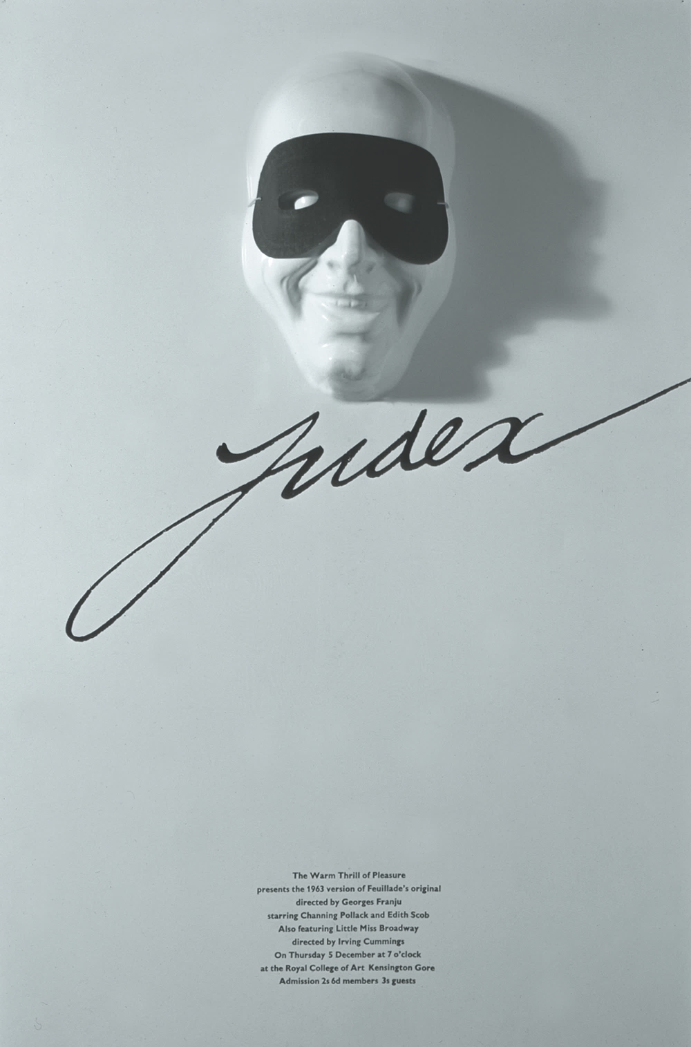 Poster for Judex by John Pasche