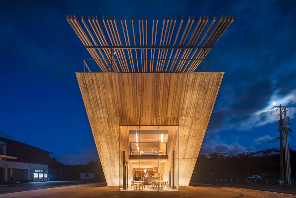 Takahama Café in Tottori City, Japan: 