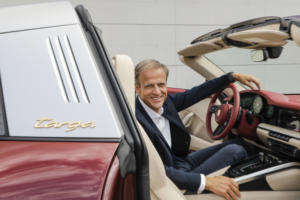 Michael Mauer, chief designer of Porsche AG