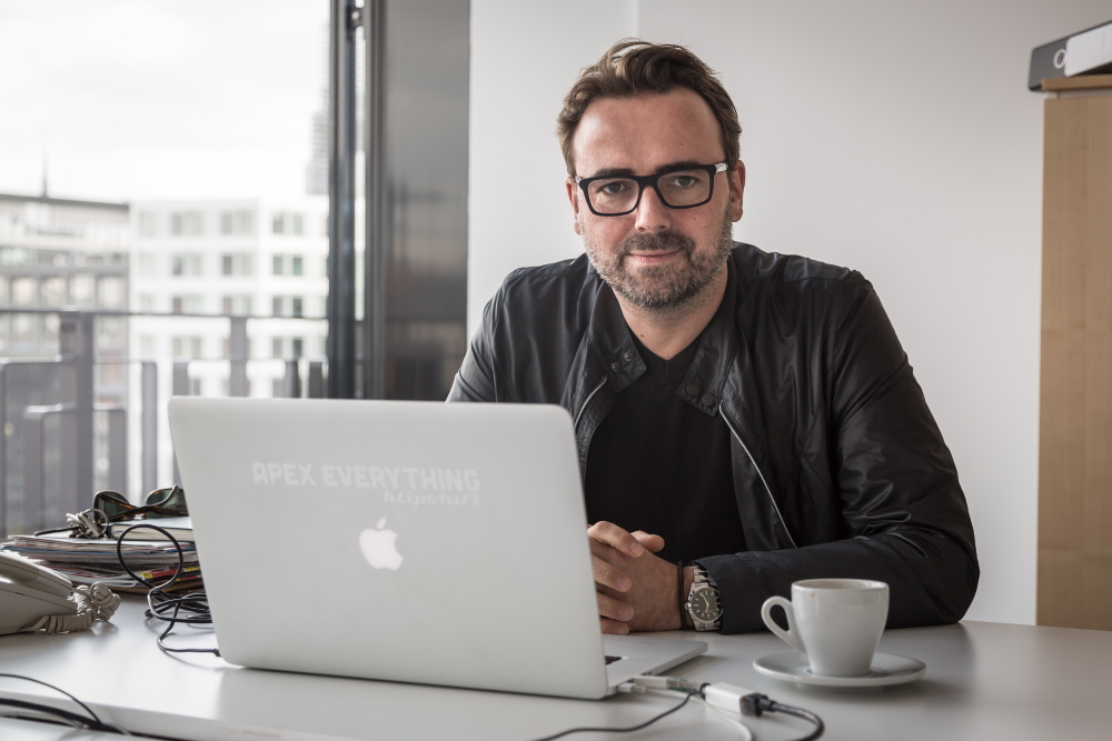 Ralf Heuel in his office