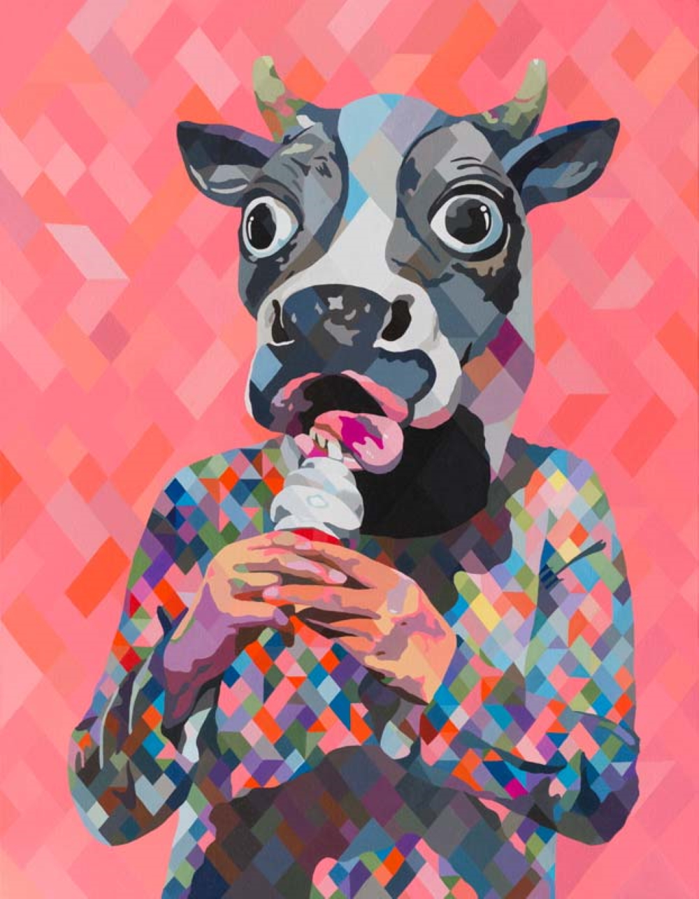 'Bos taurus. Brain freeze' (AR)